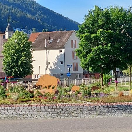 Apartement Am Waldrand Bad Wildbad Dış mekan fotoğraf