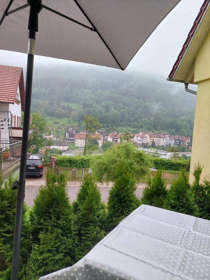 Apartement Am Waldrand Bad Wildbad Dış mekan fotoğraf