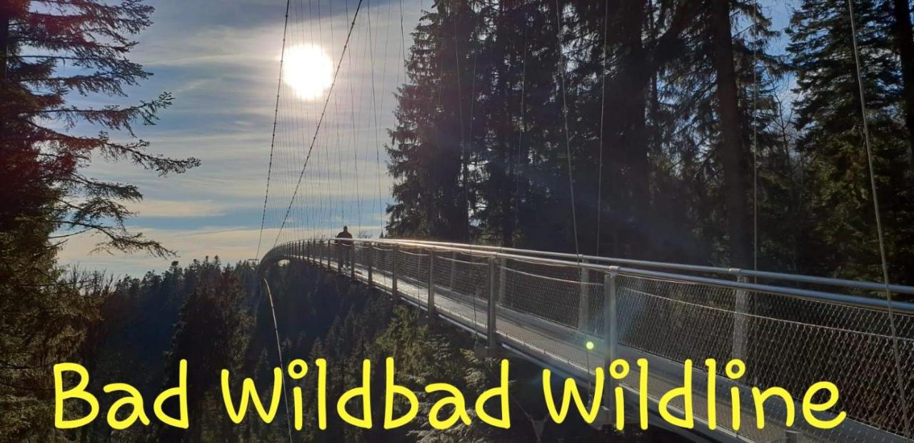 Apartement Am Waldrand Bad Wildbad Dış mekan fotoğraf