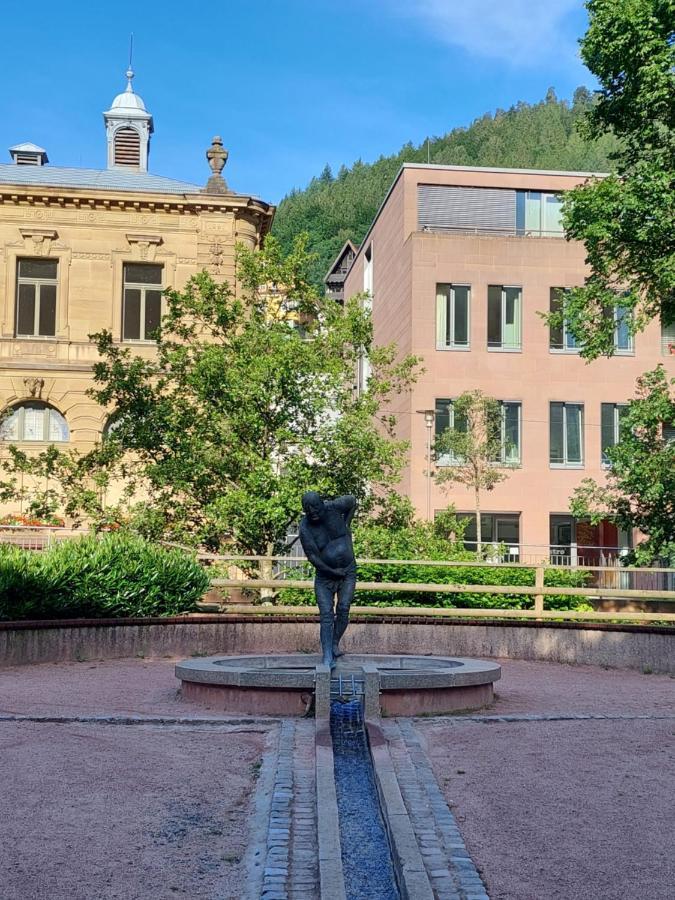 Apartement Am Waldrand Bad Wildbad Dış mekan fotoğraf