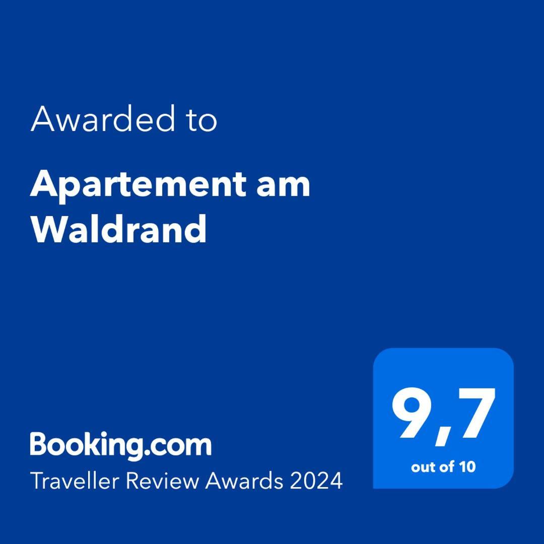 Apartement Am Waldrand Bad Wildbad Dış mekan fotoğraf